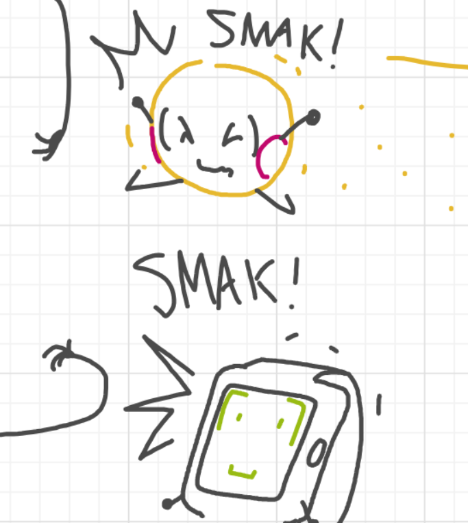 A panel from I've Been Everywhere, Man, episode nine of the Board Boards object show by Furretwalk/WalkingFurret.